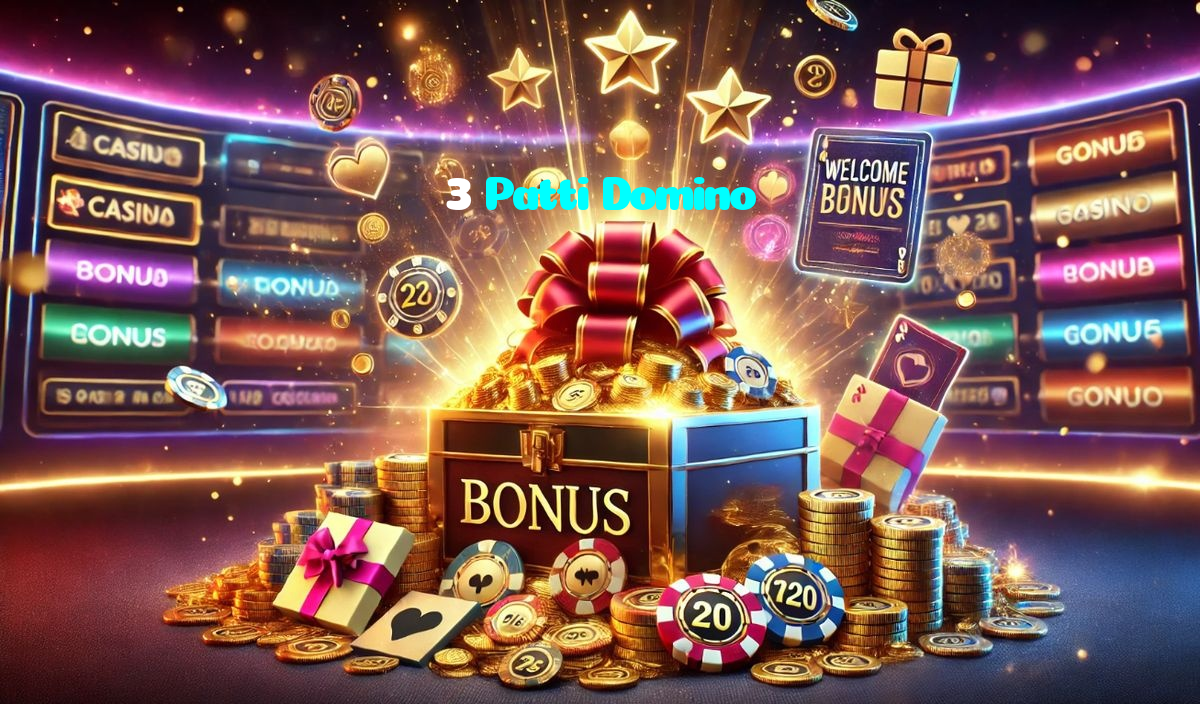 3 Patti Domino casino presented on mobile device in Pakistan with slots and live games